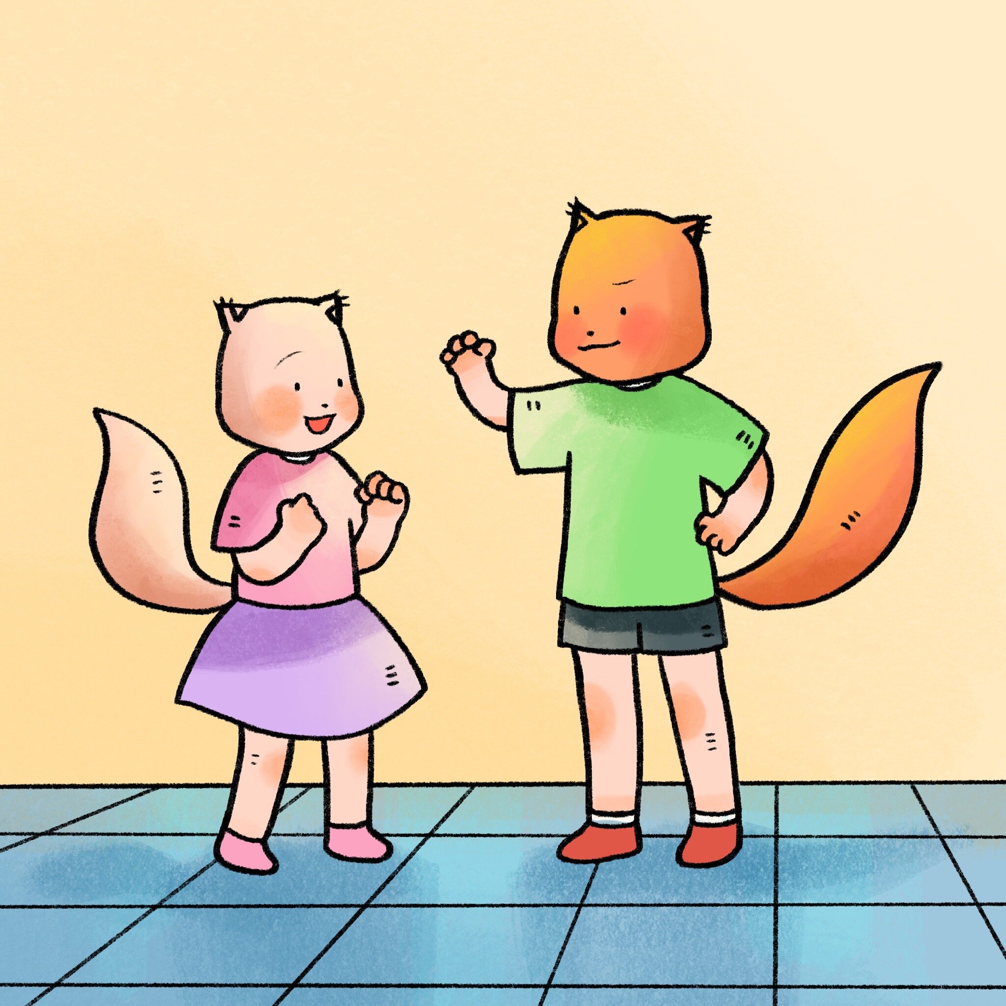 过马路，手牵好绘本故事第3页