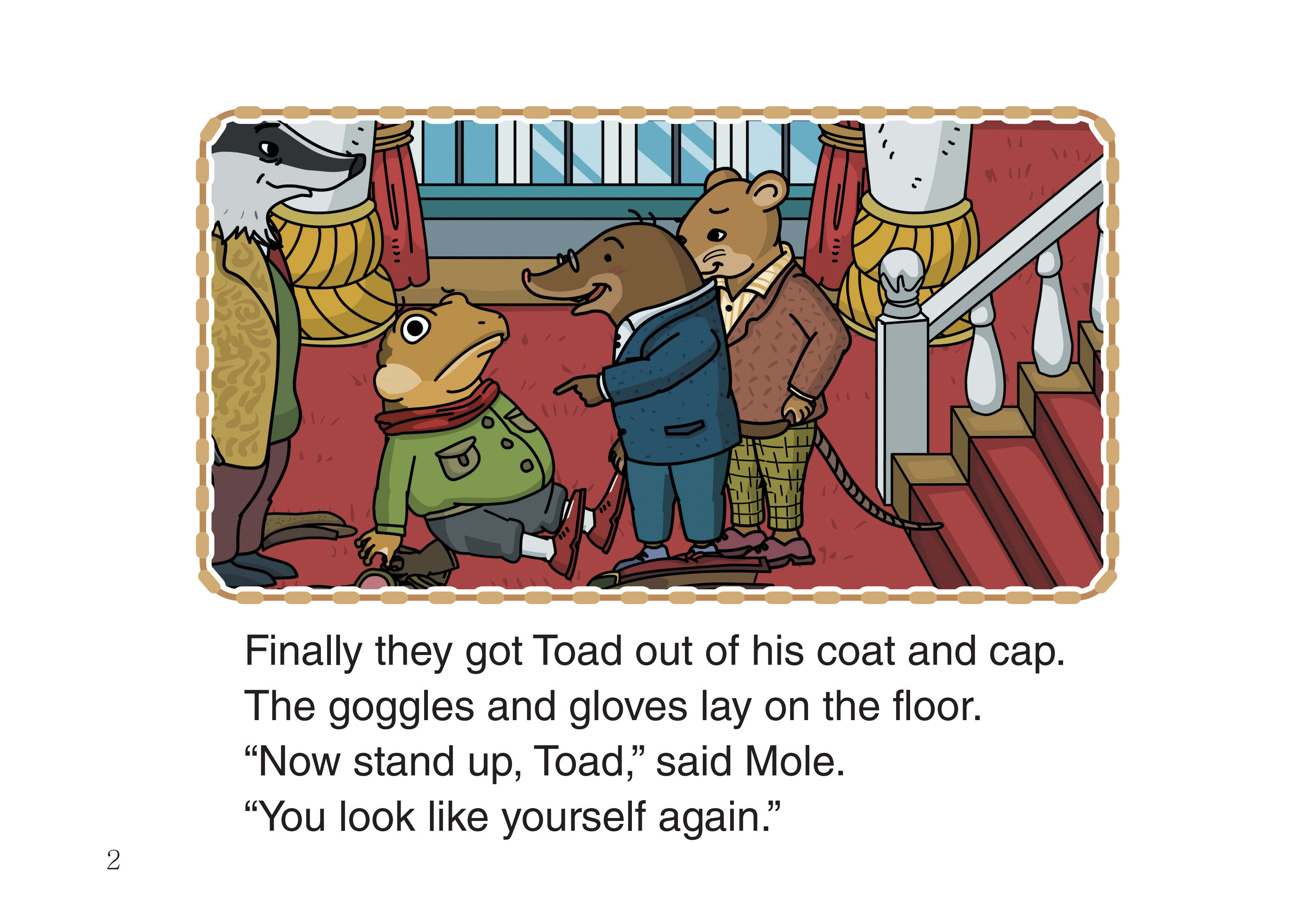 Talking to Toad绘本故事第4页