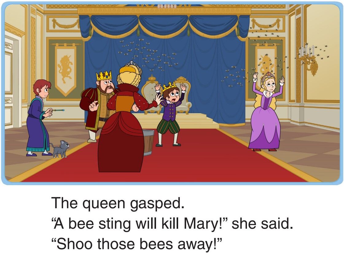 Flee, Bees!绘本故事第5页