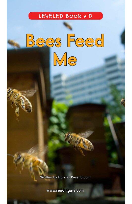 Bees Feed Me绘本故事第2页