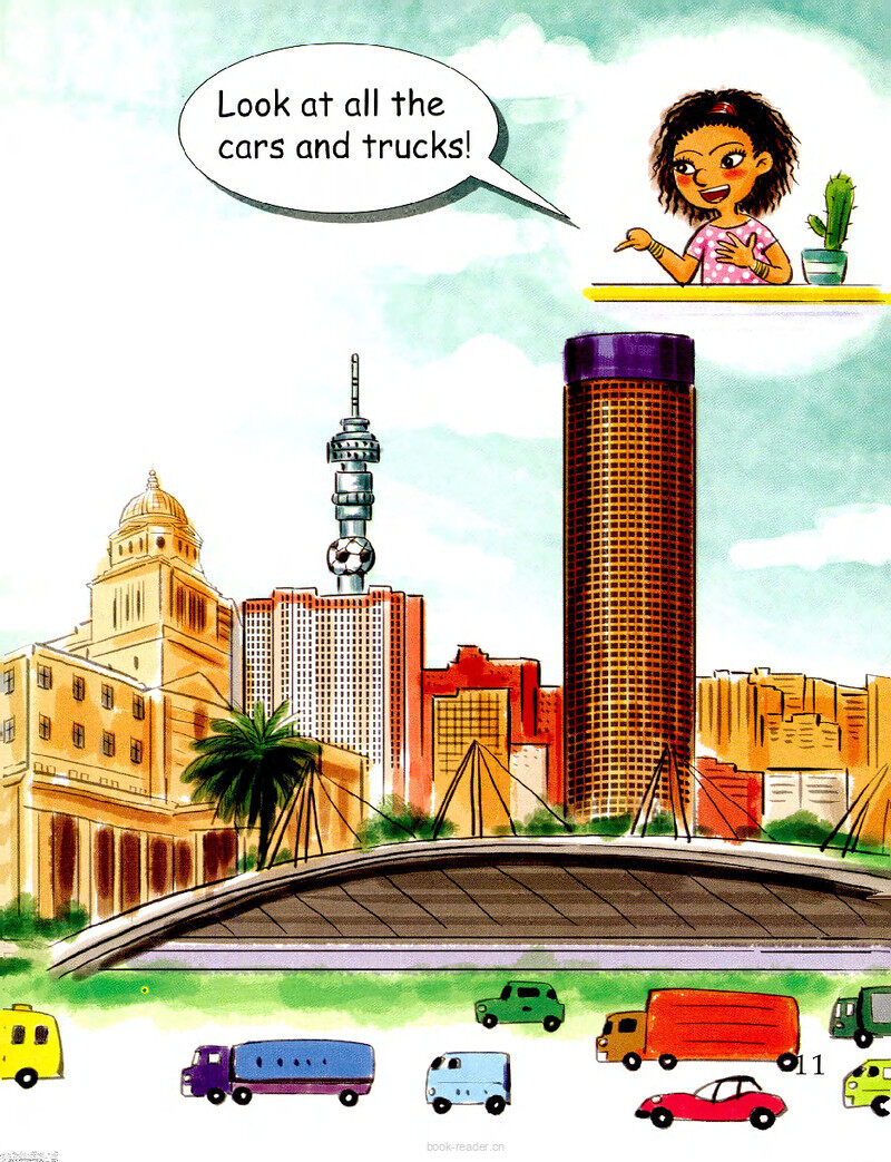 Busy City Life绘本故事第3页