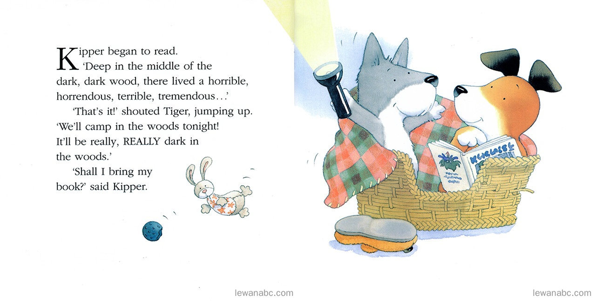 (47周)Kippers Monster绘本故事第5页