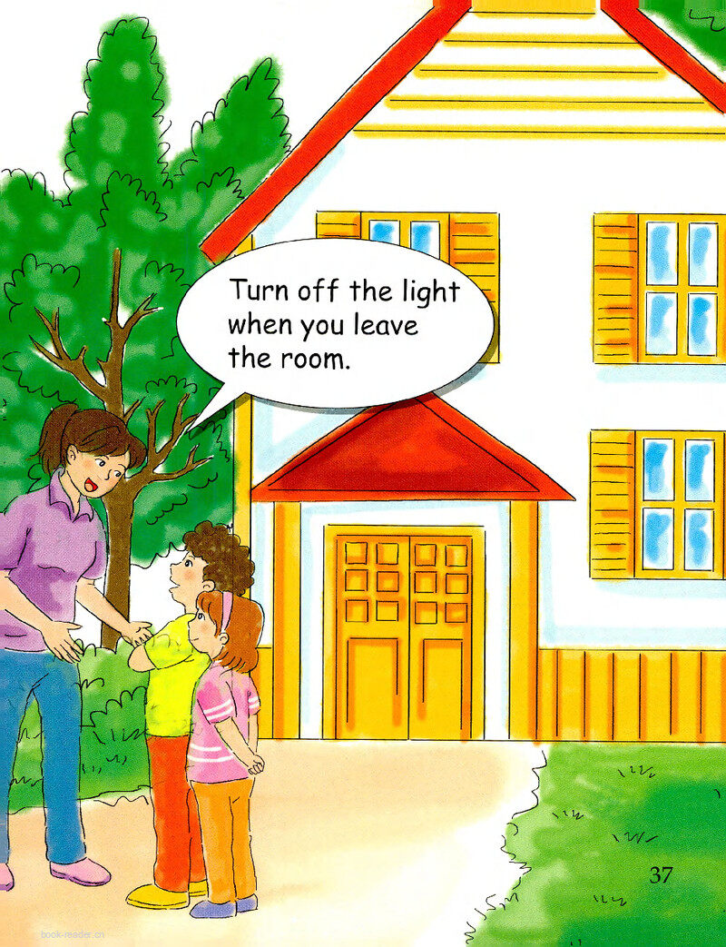 Lights in the House绘本故事第3页