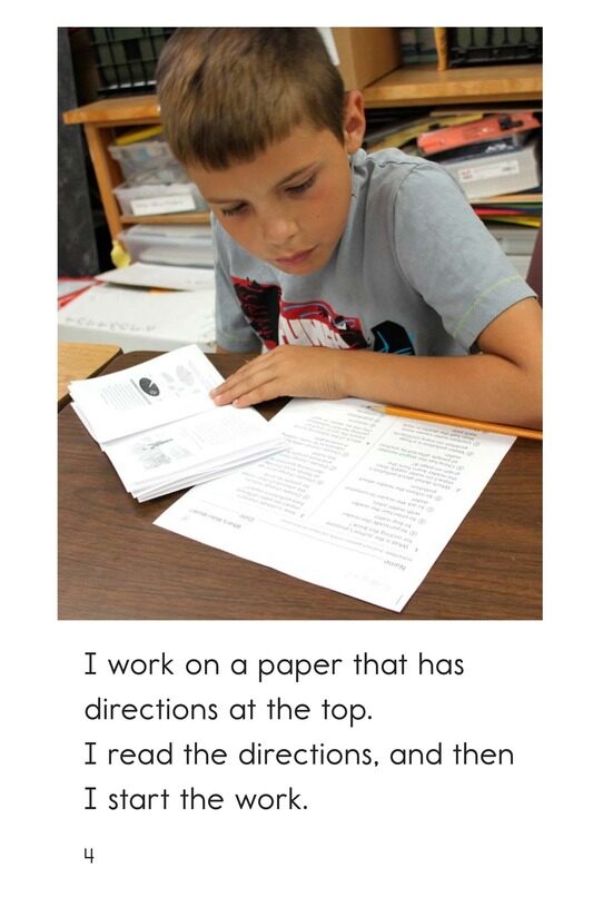 Following Directions绘本故事第4页