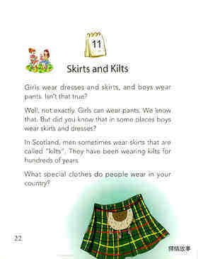 Skirts and Kilts绘本故事第2页
