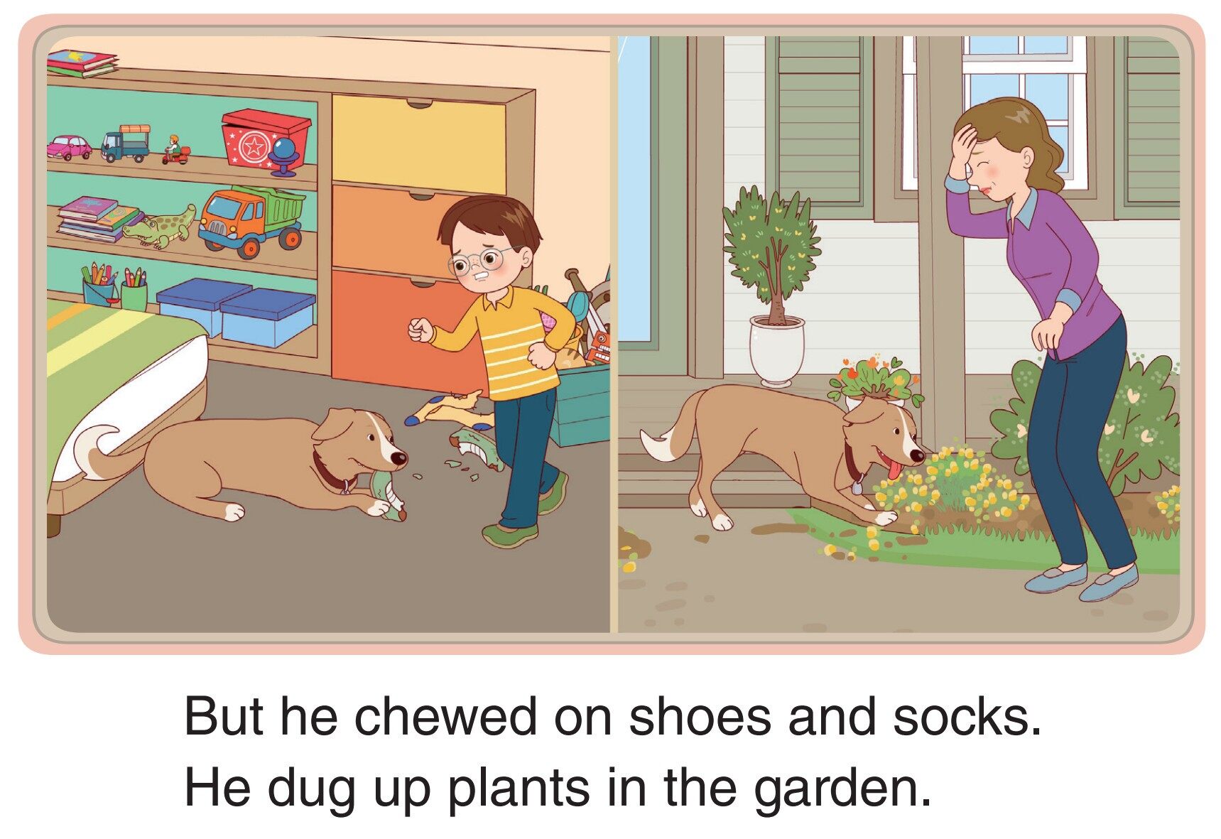 Good Dog, Rover!绘本故事第4页