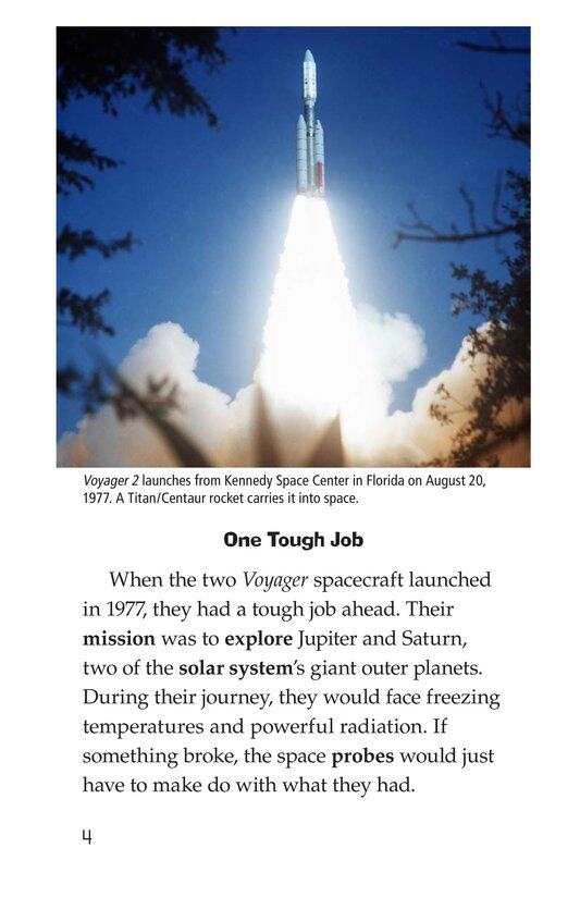 Voyagers in Space绘本故事第3页