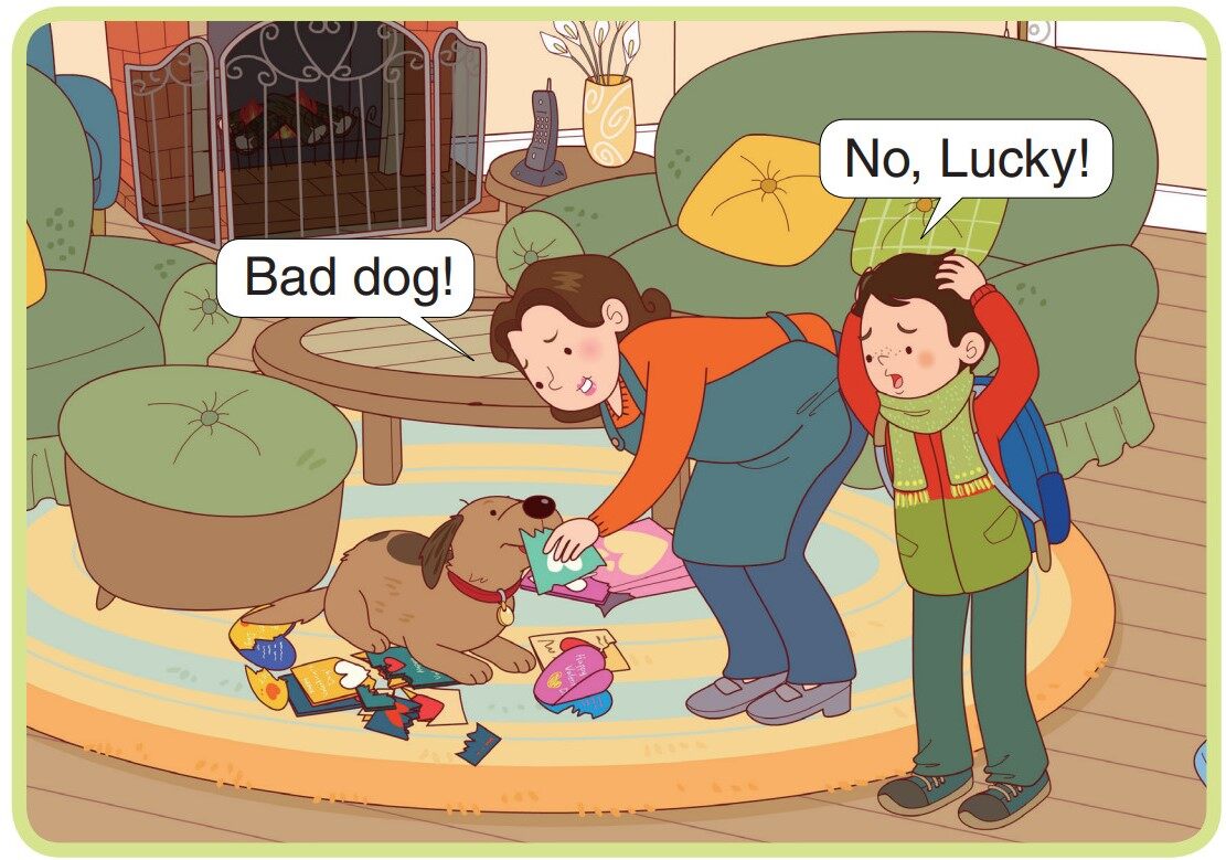 The Class Party绘本故事第2页