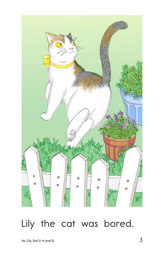 No,Lily,Don't!绘本故事第3页