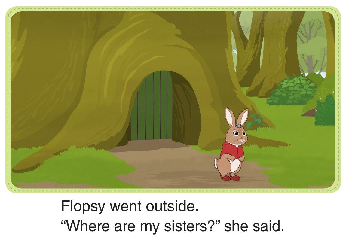 Flopsy Looks for Her Sisters绘本故事第2页