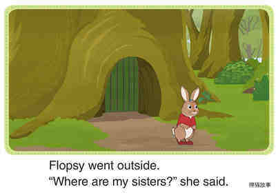 Flopsy Looks for Her Sisters绘本故事第2页