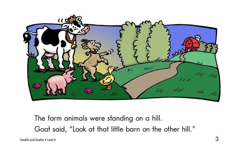 Smaller and Smaller绘本故事第3页