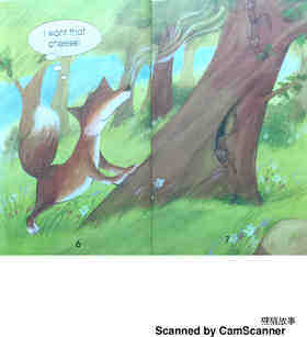 The Fox and the Crow绘本故事第5页