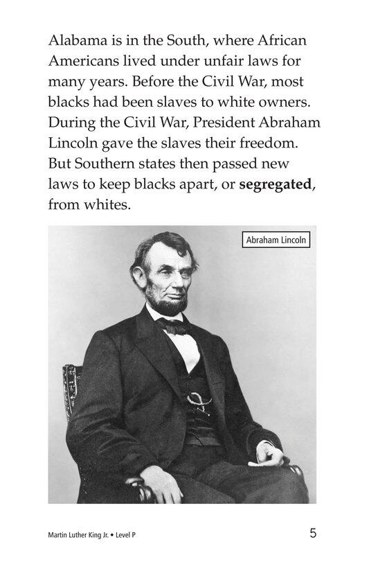 Martin Luther King  Jr.绘本故事第5页