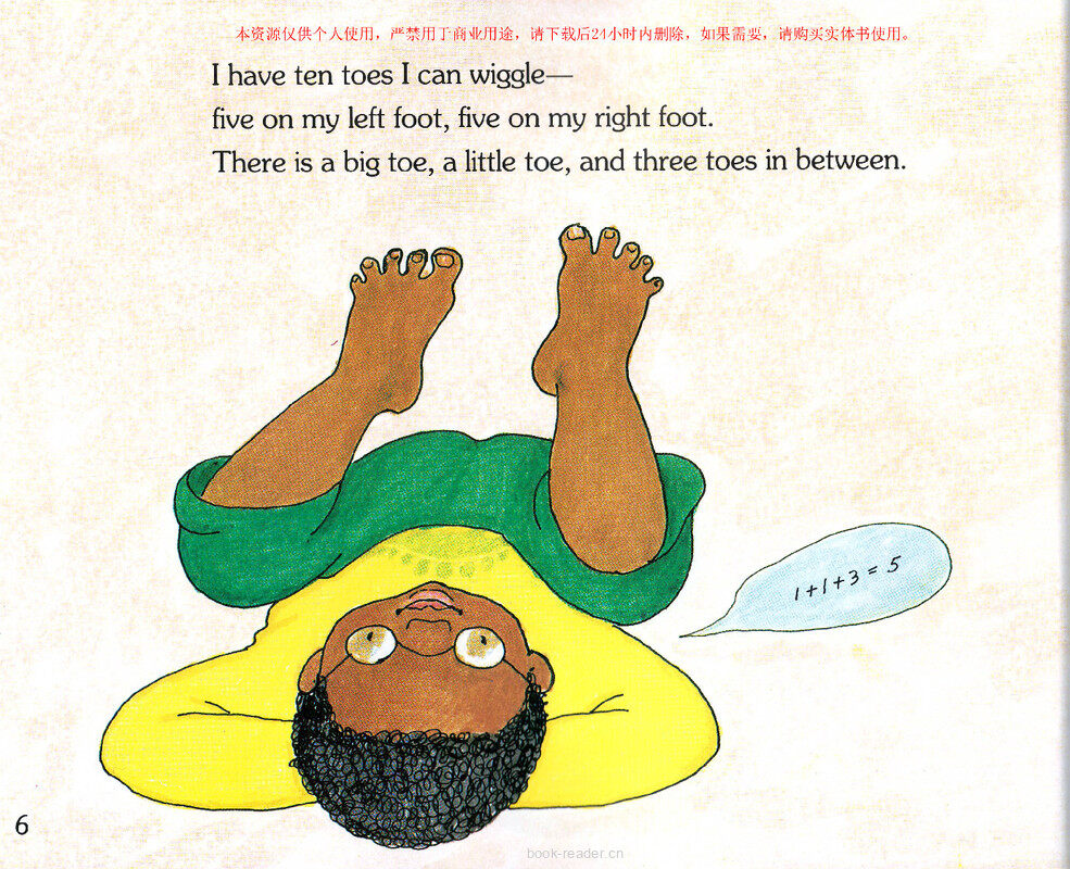 My Feet绘本故事第5页