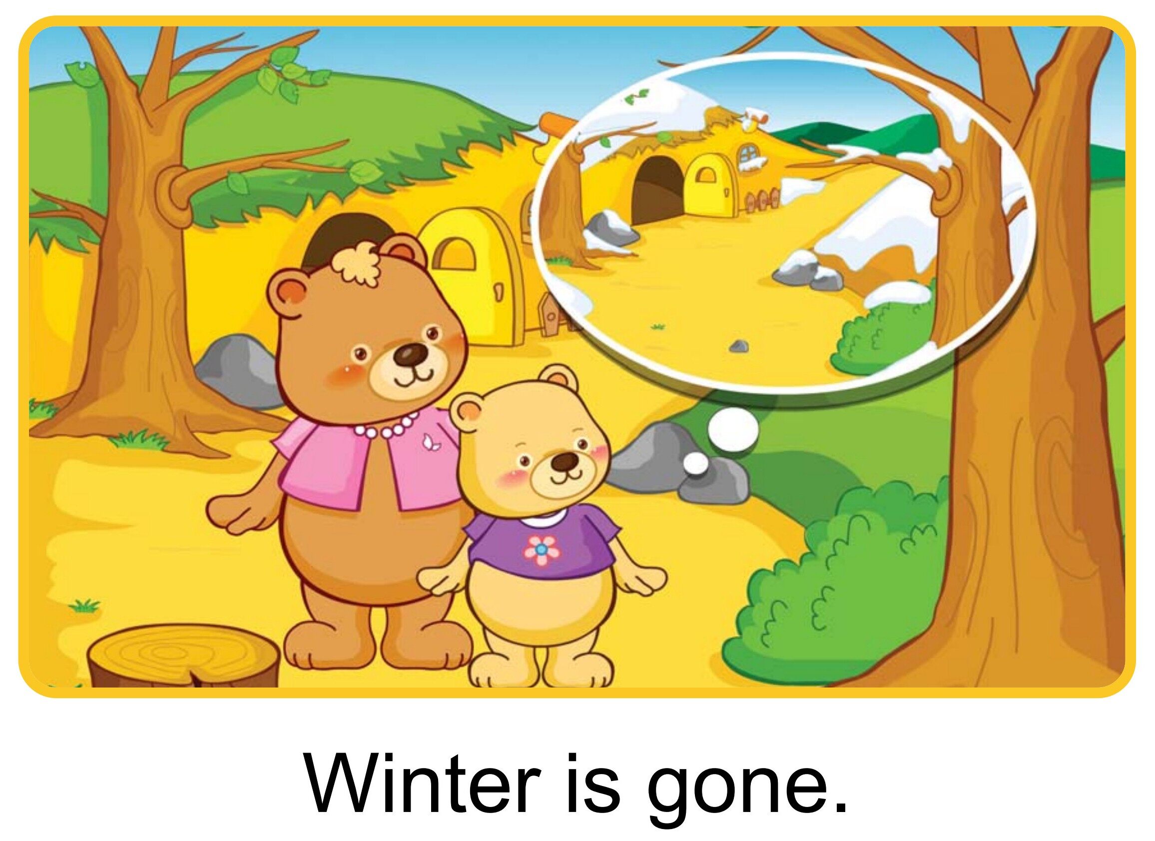 Spring Is Here绘本故事第4页