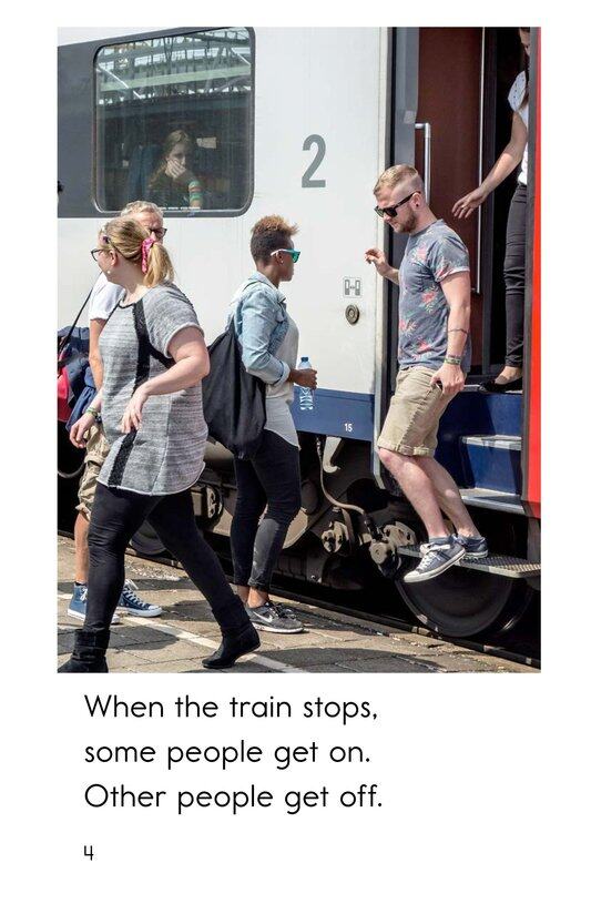 Taking the Train绘本故事第4页