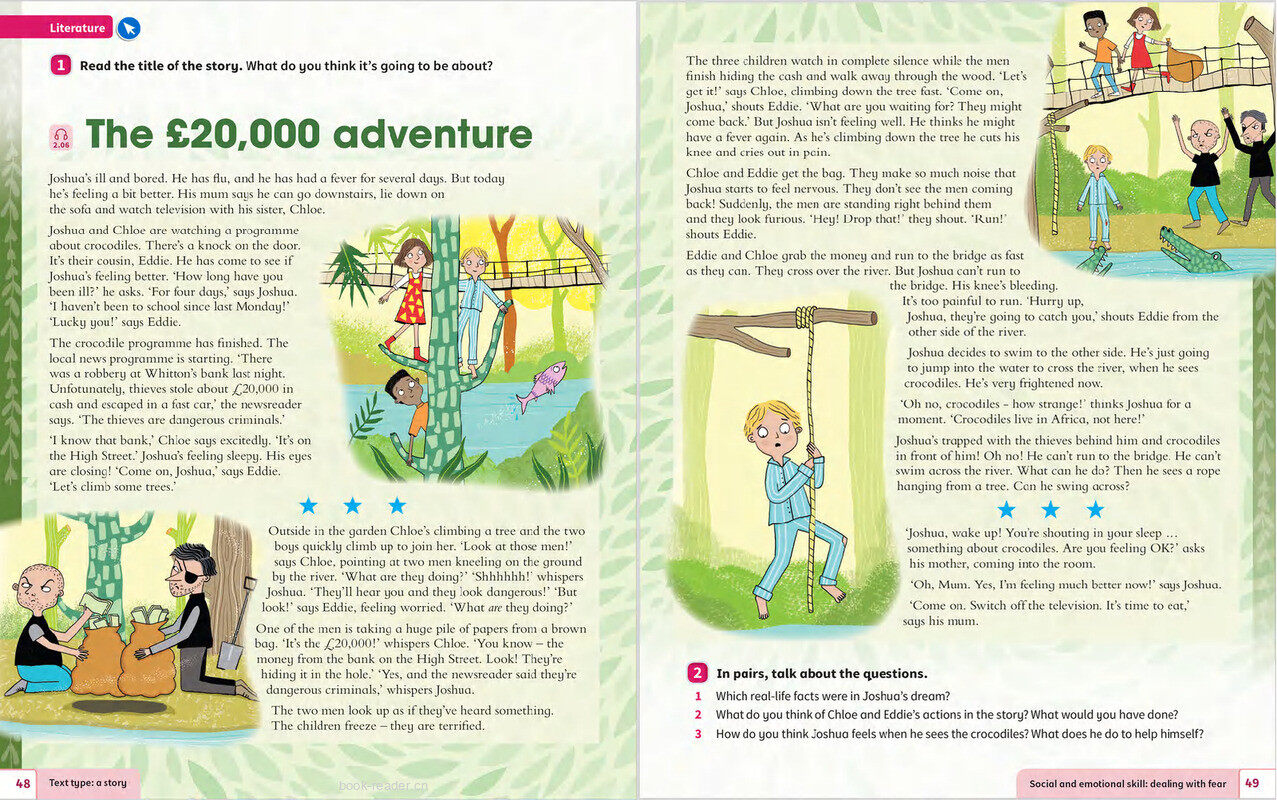 04 Be careful!绘本故事第5页