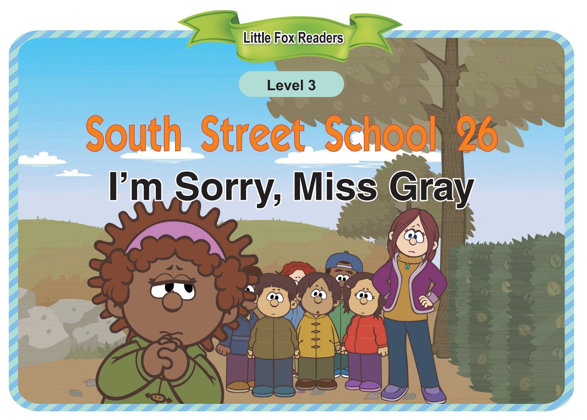 I'm Sorry, Miss Gray绘本故事第2页