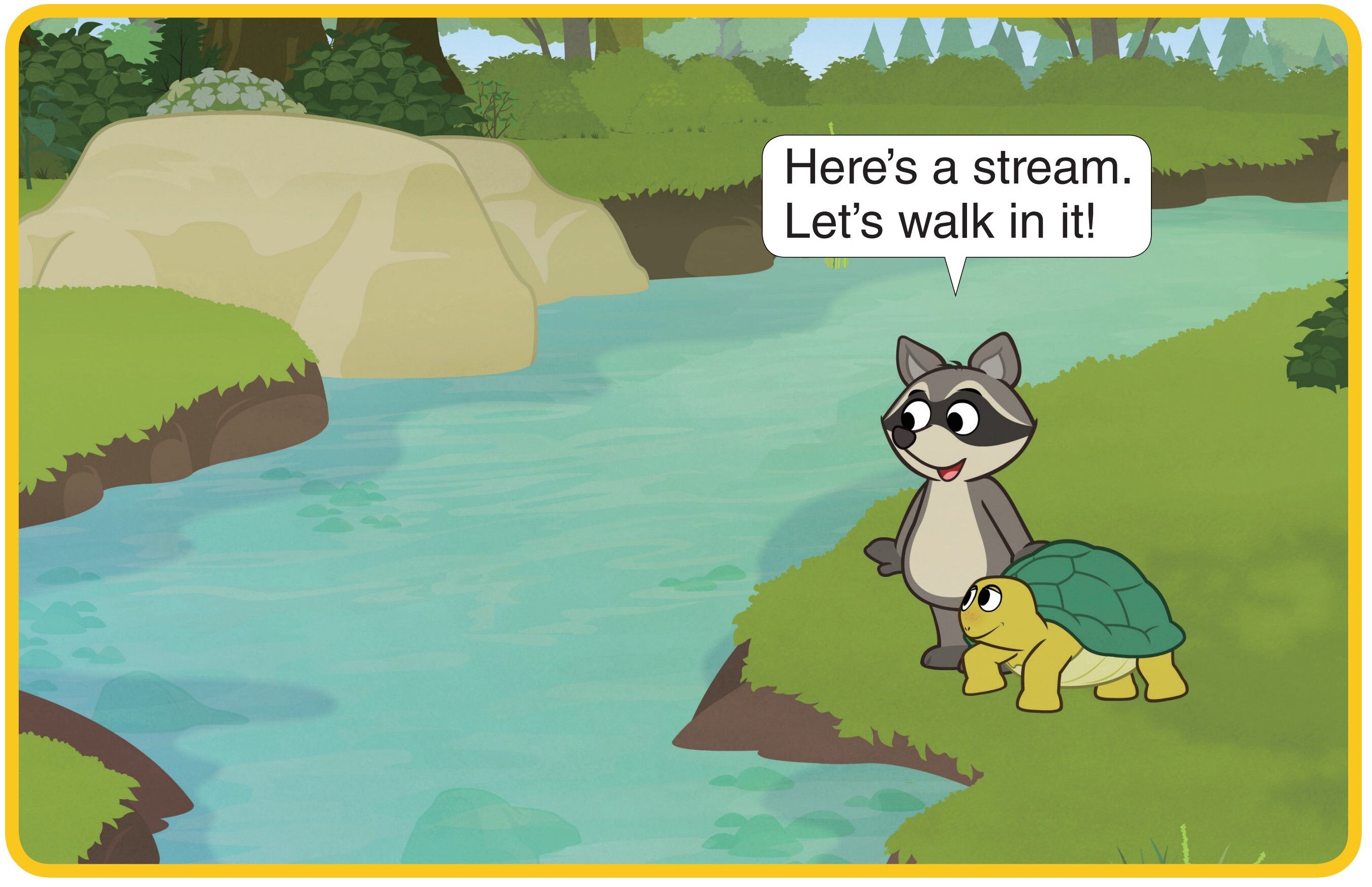 Let's Walk绘本故事第3页