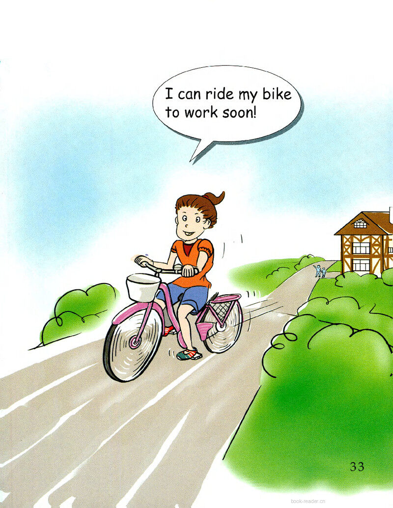 Mom Learned to Ride绘本故事第3页