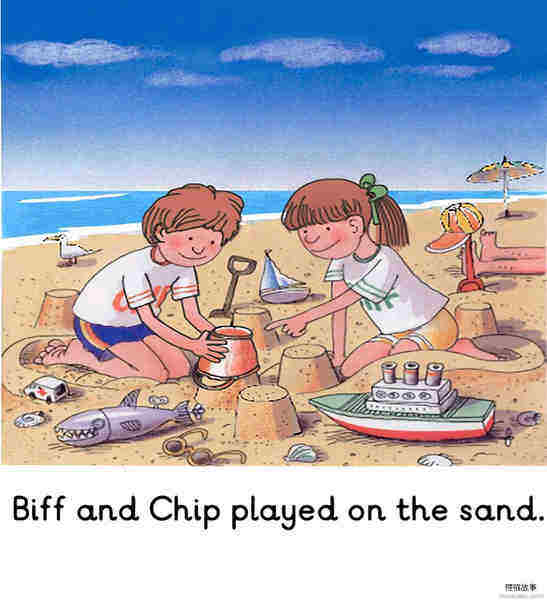 On the Sand绘本故事第3页