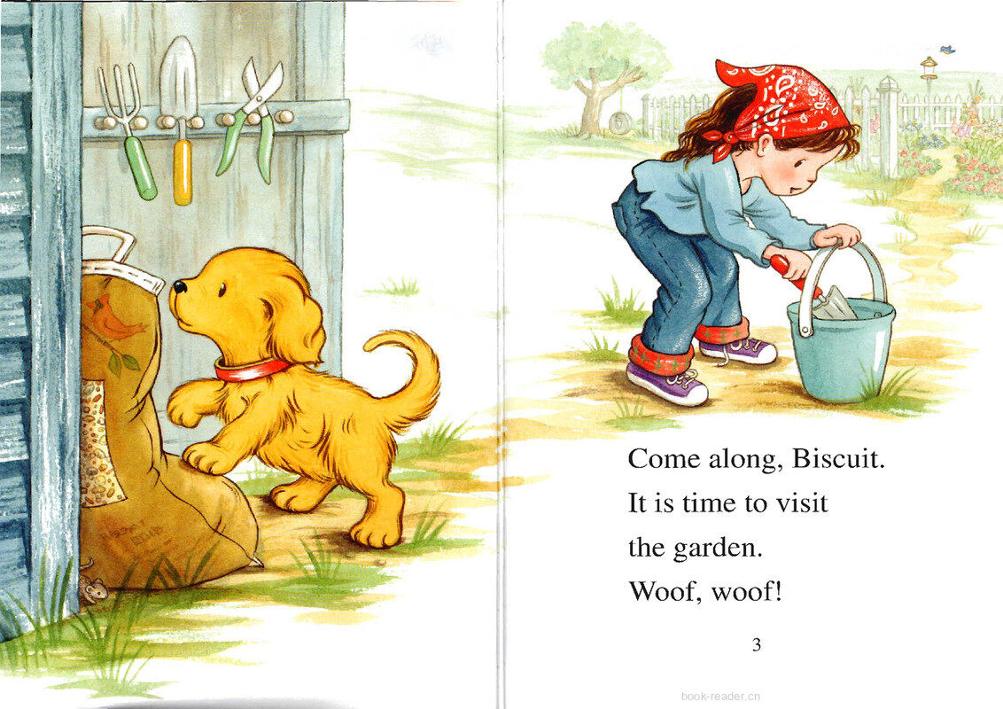 Biscuit in the Garden绘本故事第3页