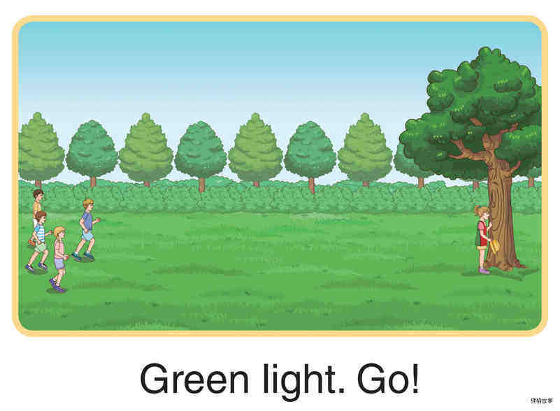 Red Light, Green Light绘本故事第2页