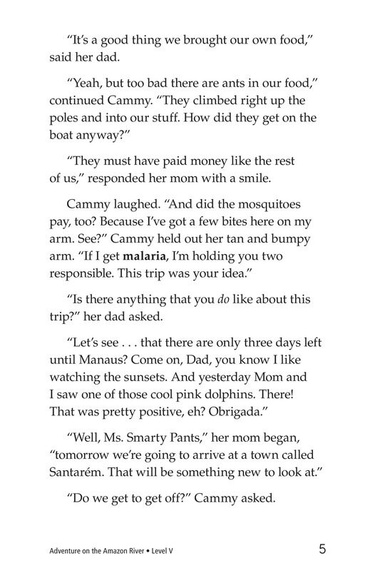 Adventure on the Amazon River绘本故事第4页