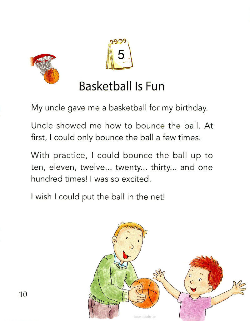 Basketball Is Fun绘本故事第2页