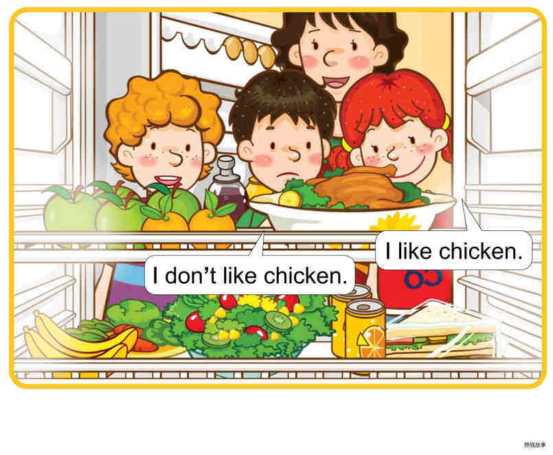 I Don't Like Salad绘本故事第4页