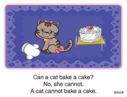 'C' words -  Can a Cat Bake a Cake绘本故事第2页