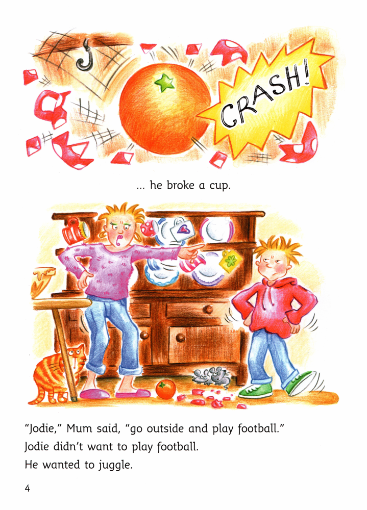 Jodie the Juggle绘本故事第5页