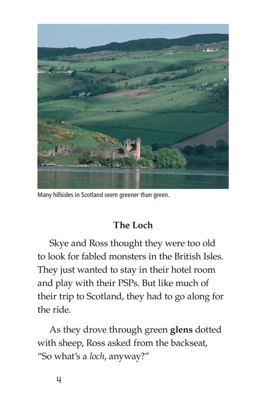 Searching for the Loch Ness Monster绘本故事第3页