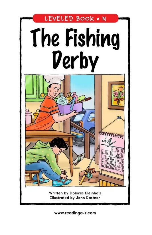The Fishing Derby绘本故事第2页
