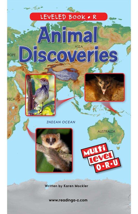 Animal Discoveries绘本故事第2页