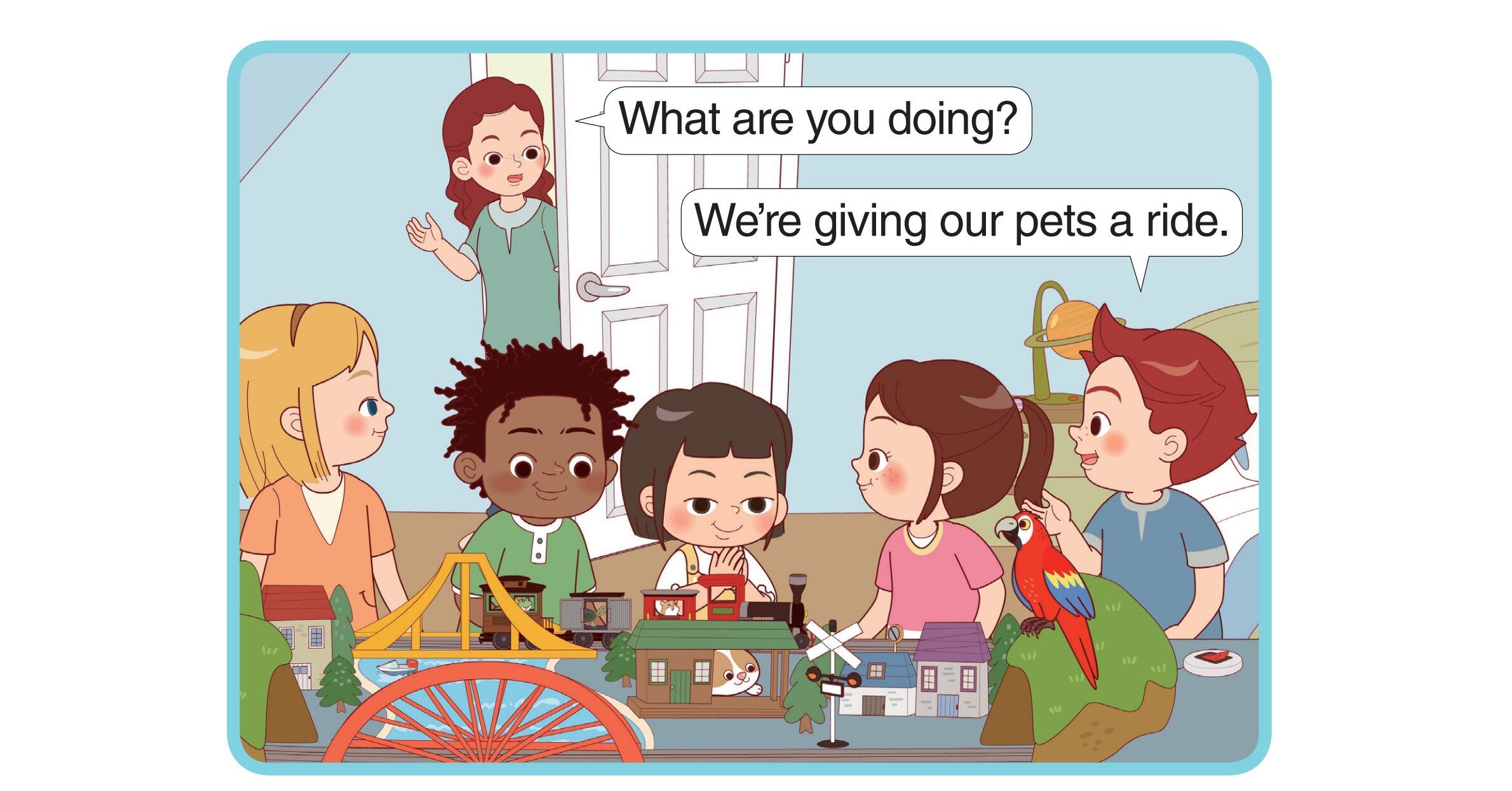 The Pet Lovers Club 42_All Aboard!绘本故事第3页