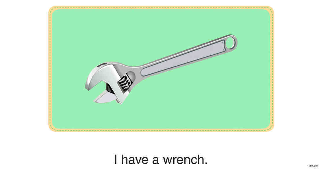 Who Am I-I have a wrench.绘本故事第2页