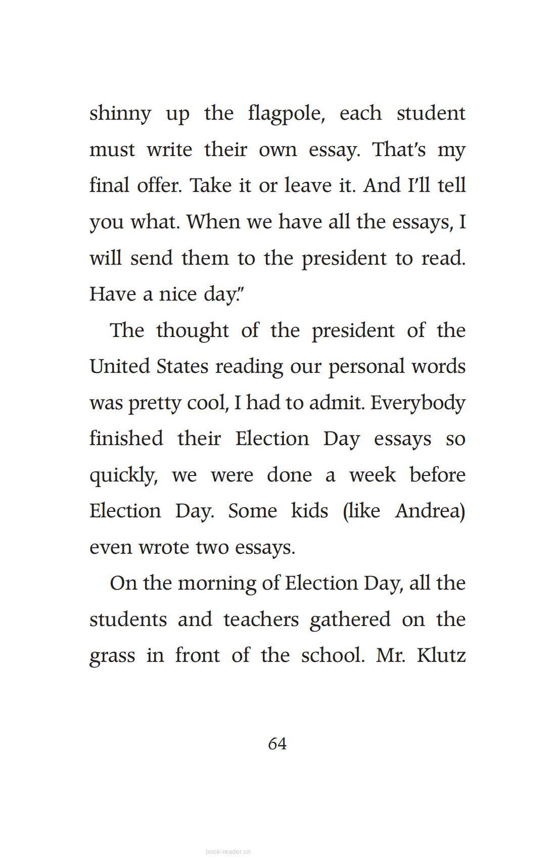 Chapter9 I Pledge Allegiance to Mr.Klutz绘本故事第5页