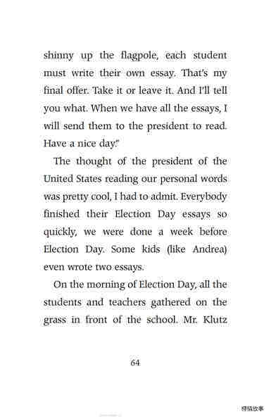 Chapter9 I Pledge Allegiance to Mr.Klutz绘本故事第5页