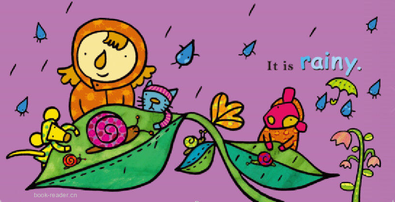 How is the weather绘本故事第5页