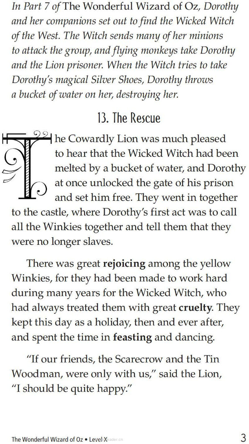 The Wonderful Wizard of Oz (Part 8)绘本故事第4页