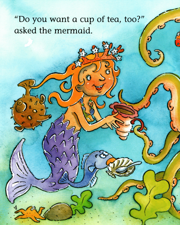 The Mermaid and the Octopus绘本故事第5页
