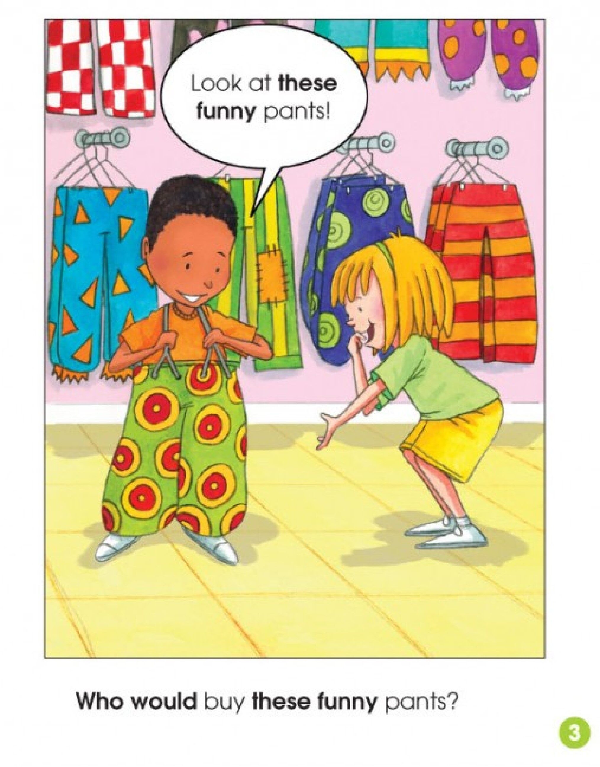Who Would Buy These Clothes？绘本故事第3页