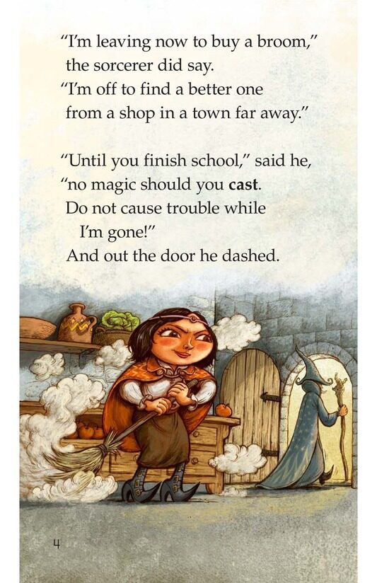 The Sorcerer's Apprentice绘本故事第4页