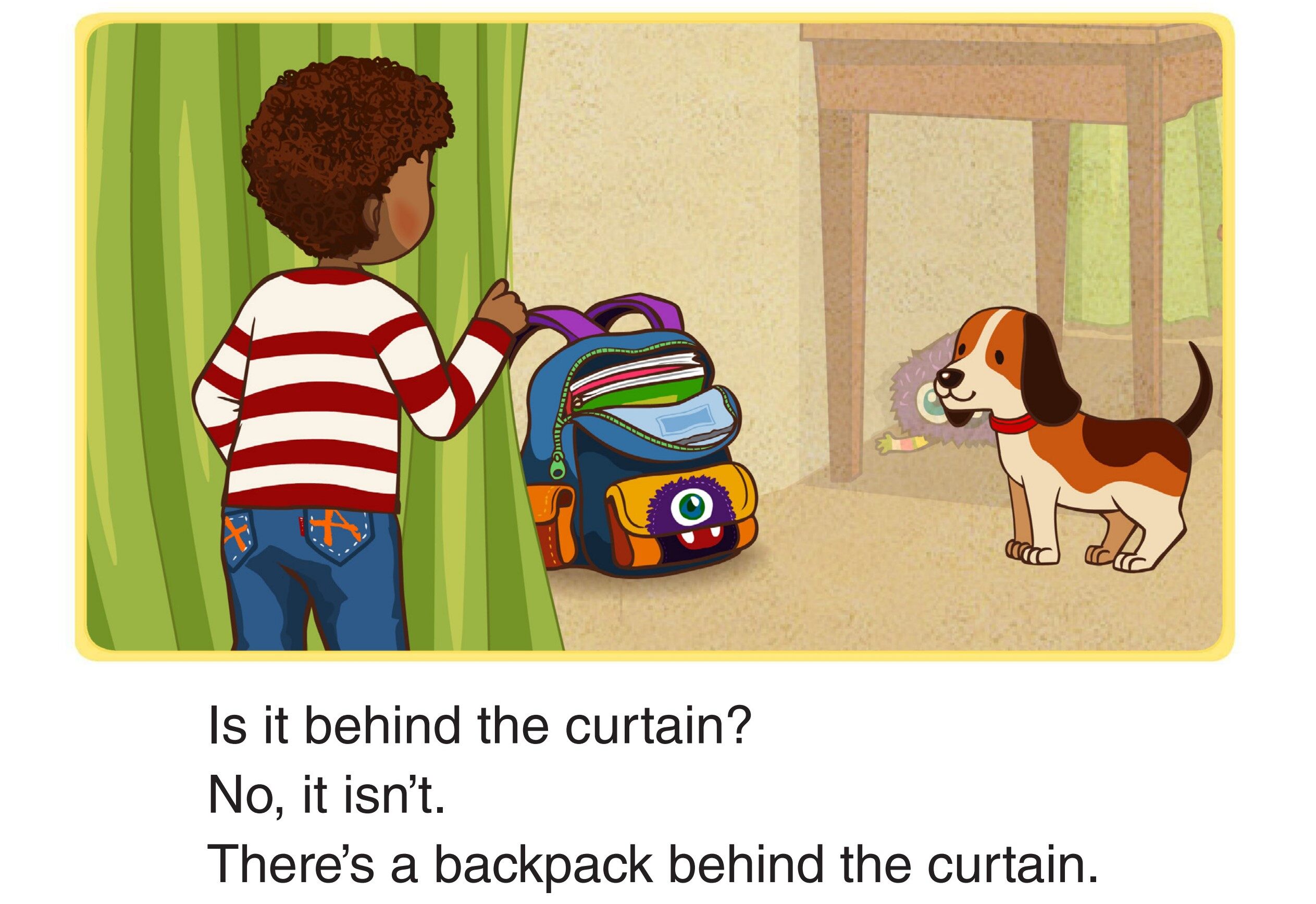 Where Is the Ball?绘本故事第3页