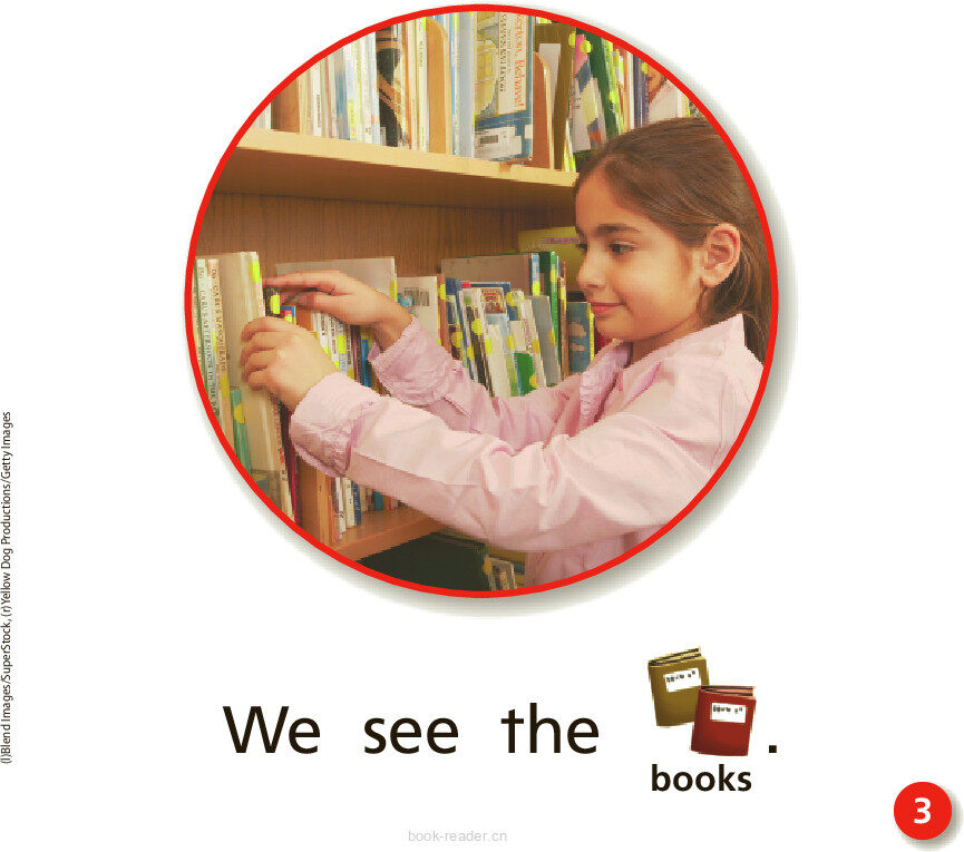 GK On U01W3 At School绘本故事第4页