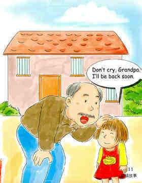 Don't Cry, Grandpa绘本故事第3页