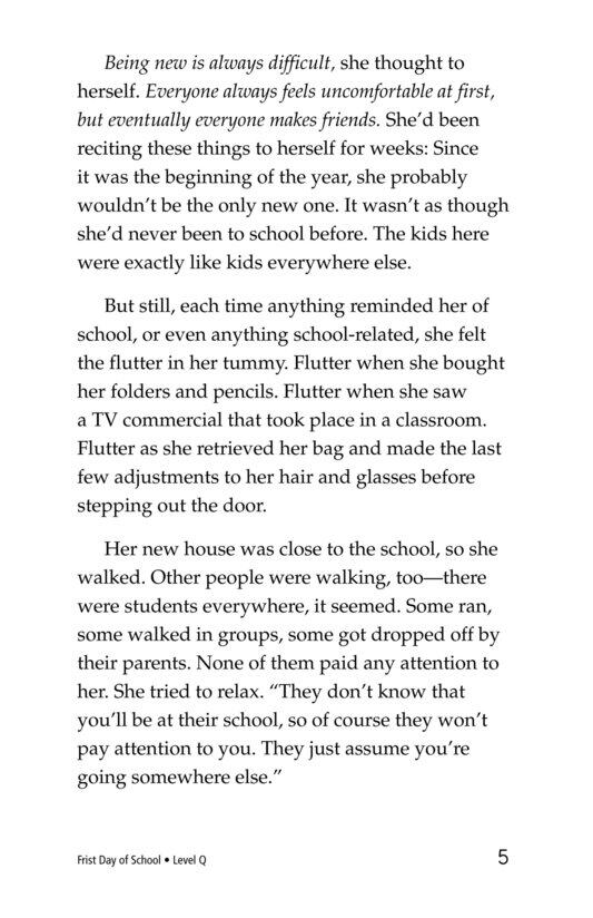 First Day of School绘本故事第5页