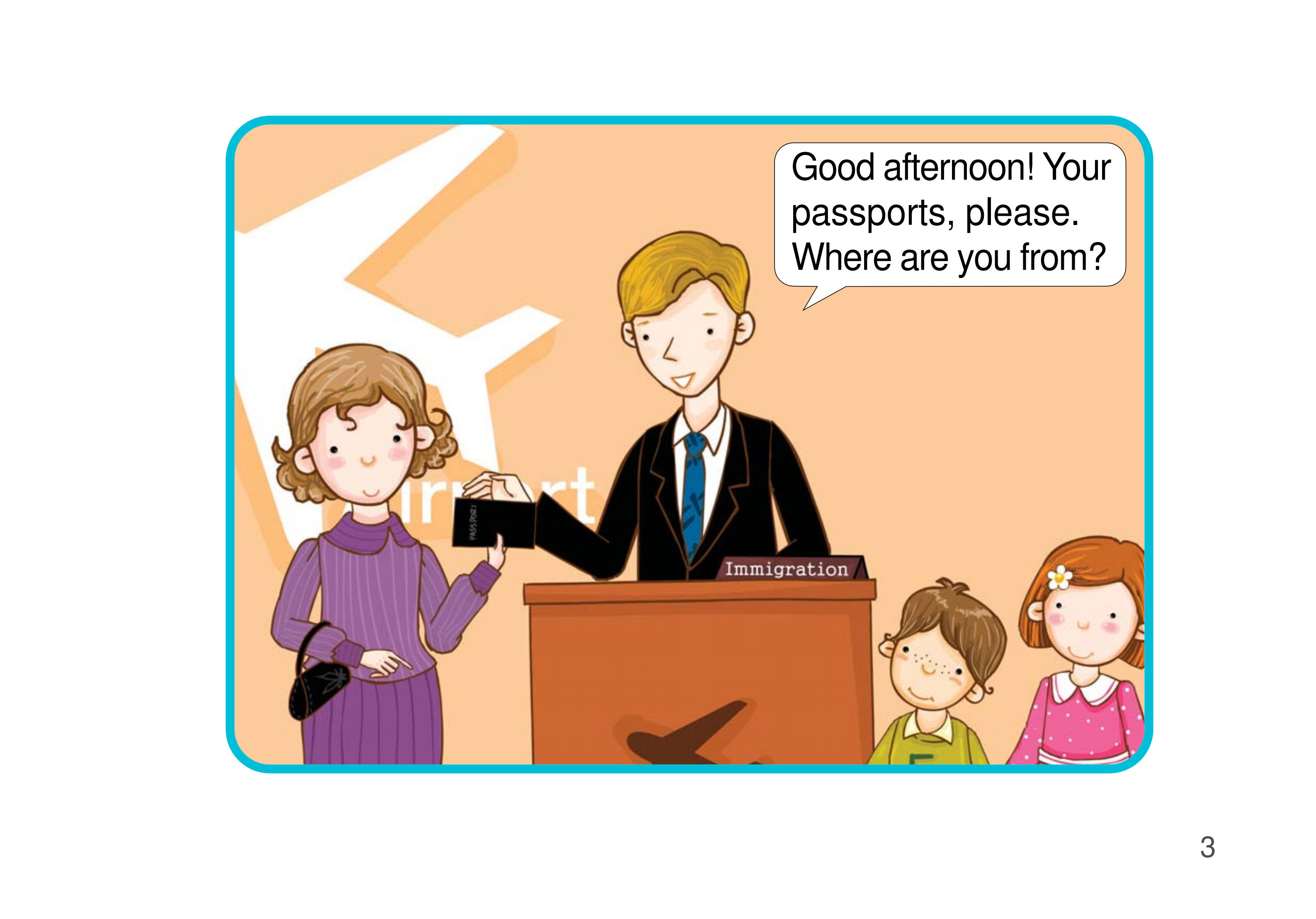 Welcome to the United States绘本故事第4页